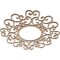 Ekena Millwork Reims Wood Fretwork Pierced Ceiling Medallion, Red Oak, 22"OD x 8 3/8"ID x 3/8"T CMWP22X22X0375RERO - alternate 4